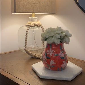 Anthropologie Floral Vase